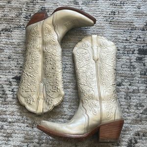 Ariat Light Gold Cowboy Boots
